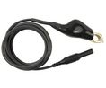 Test Lead Alligator Clip - Banana Plug, 4 mm 2m Black